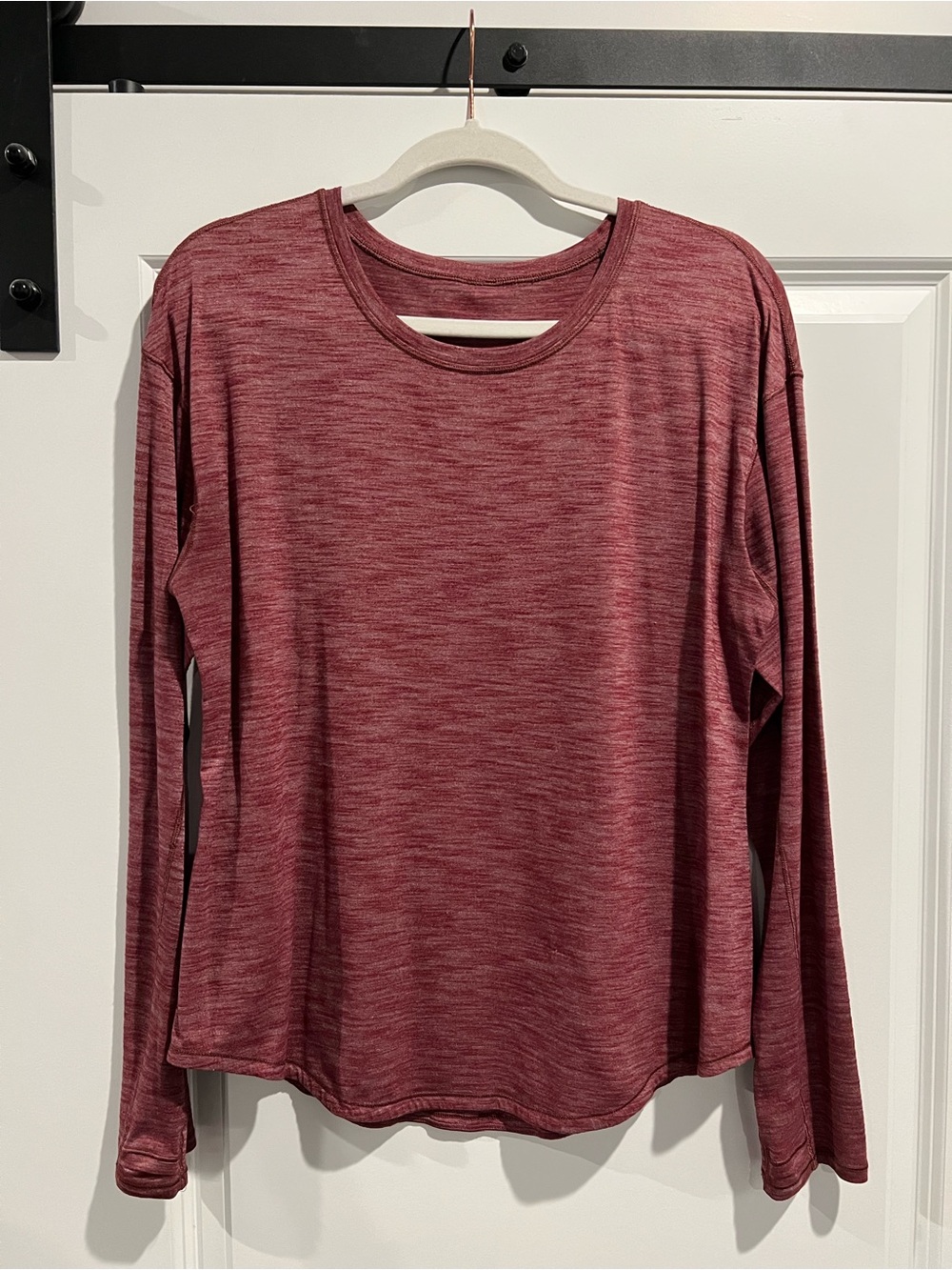 Lululemon Long Sleeve Crewneck Top - Burgundy